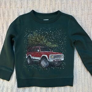 GAP Kids Dark Green Sweatshirt